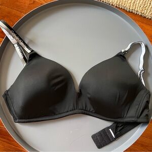 Calvin Klein Black Women's Bra Padded